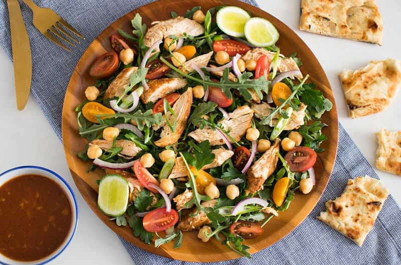 Tunisian Tabil Chicken Salad 