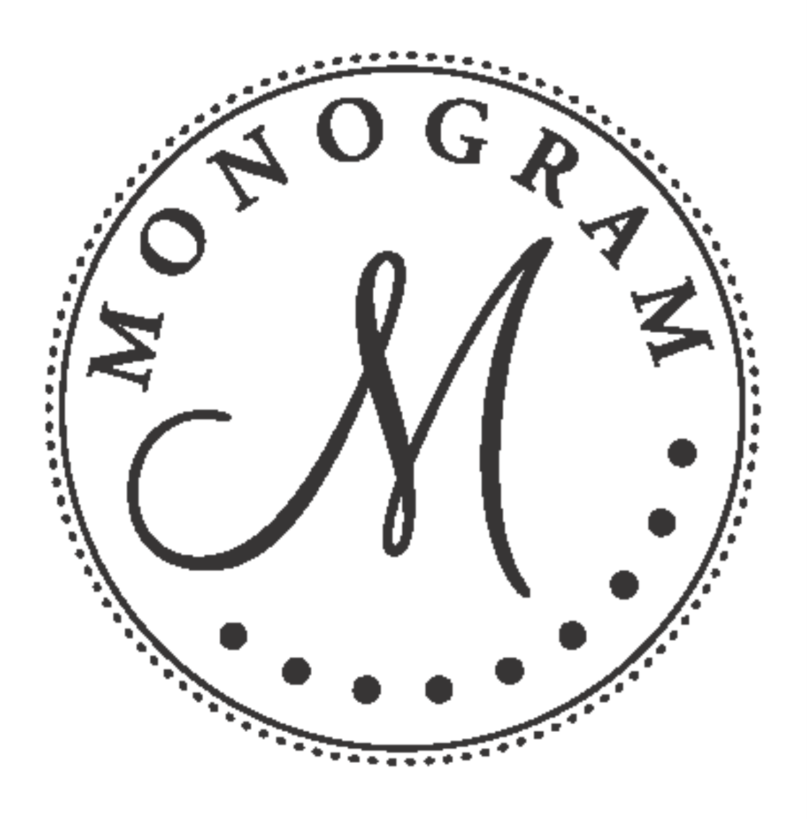 Monogram Olive Oil Logo