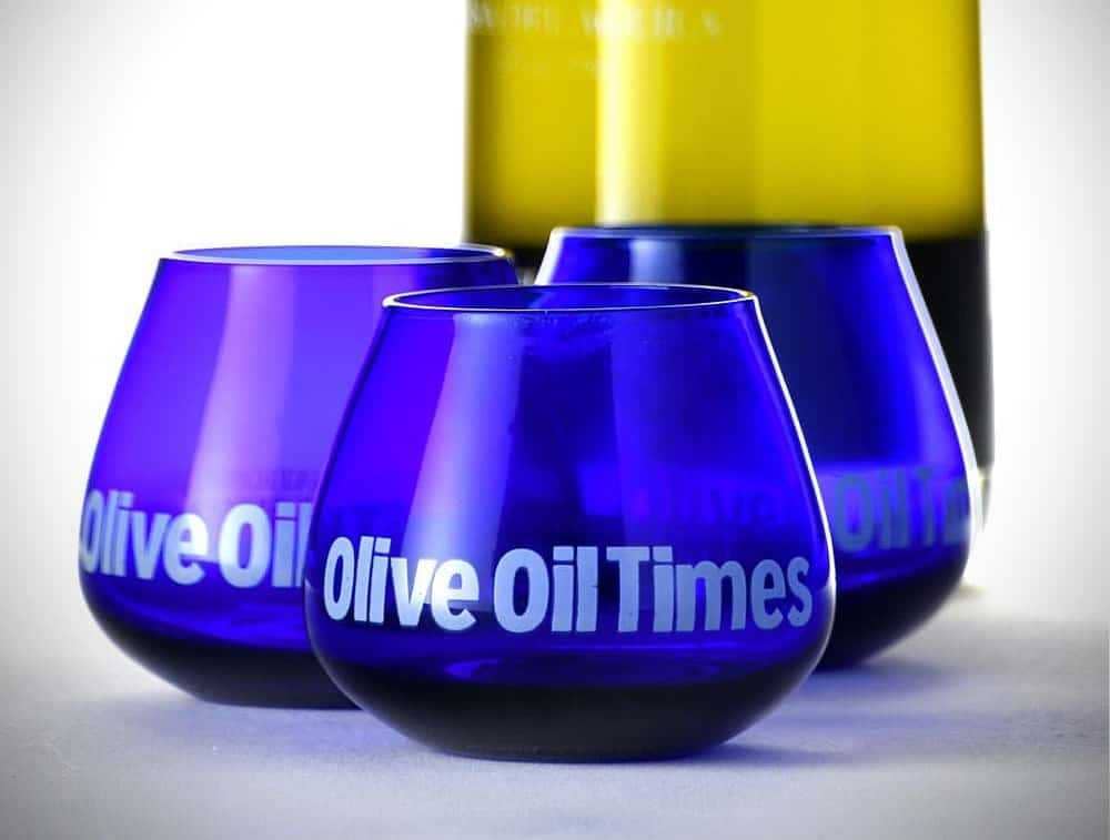 Olive oil tasting glasses