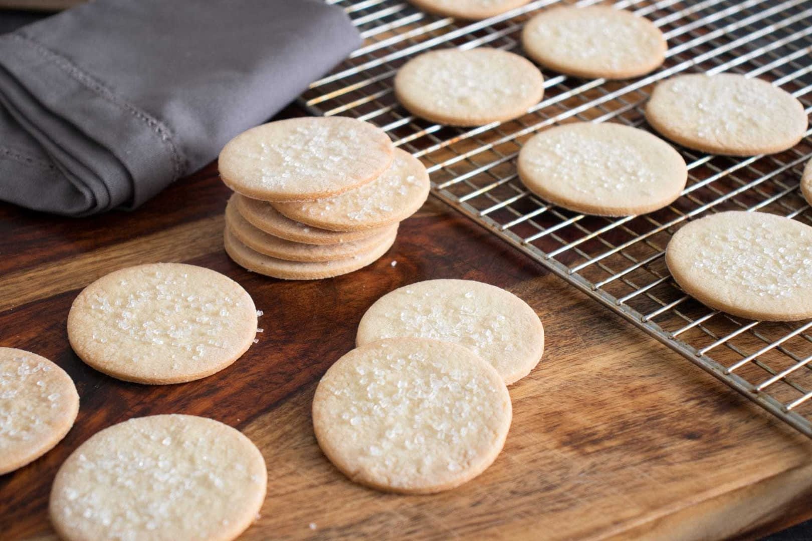 Olive Oil Sablé Cookies