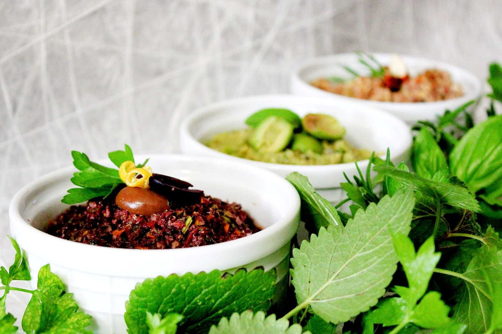 Olive Tapenade - 3 Ways