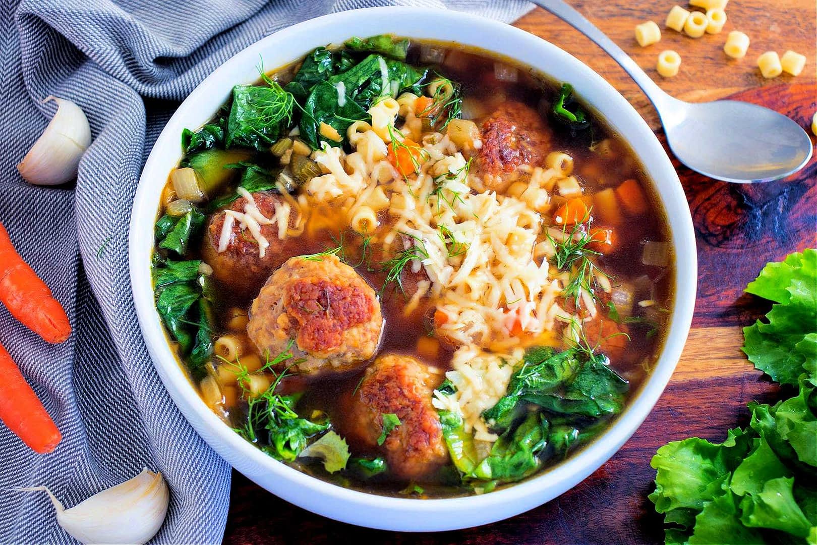 Rustic Italian Wedding Soup