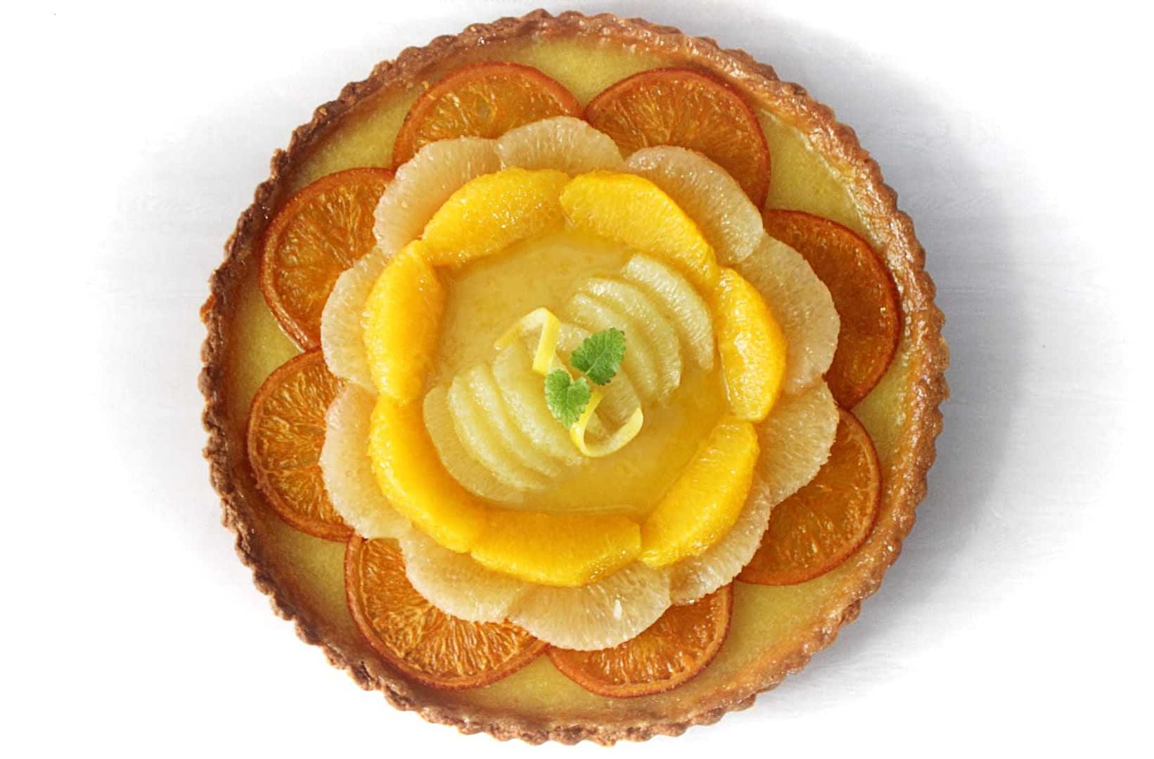 Citrus Olive Oil Tart