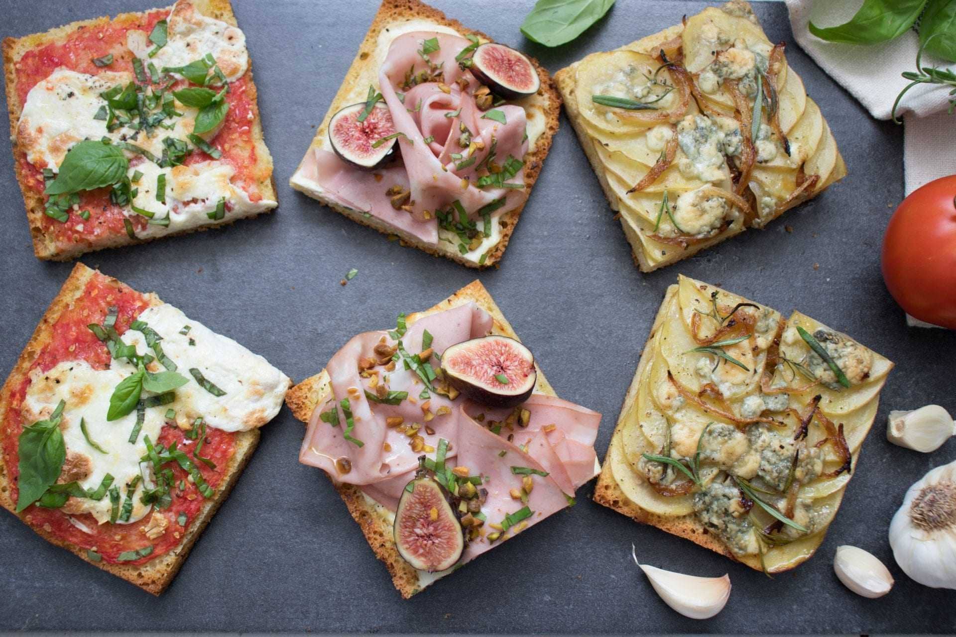 Pizza al Taglio (Dilim tarafından Roma usulü Pizza)