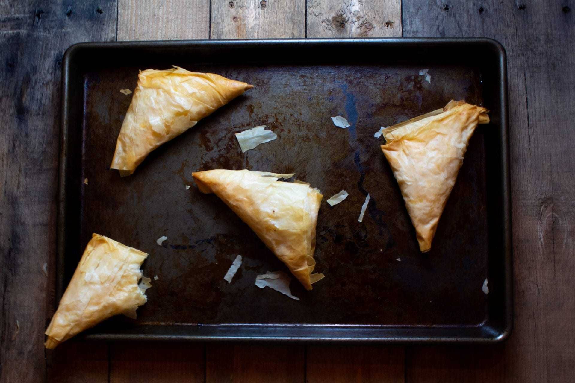 Feta and Phyllo Cheese Pies