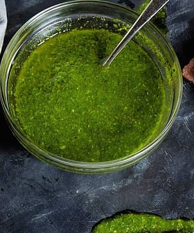 Cilantro Chimichurri with Extra Virgin Olive Oil