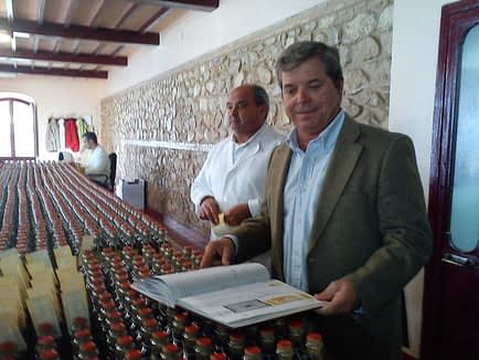 profiles-the-nunez-de-prado-obession-with-perfection-olive-oil-times-felipe-nunez-de-prado-oversees-the-handlabeling-of-flor-de-aceite