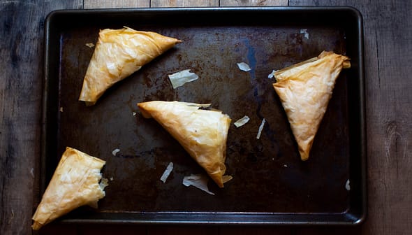 Feta and Phyllo Cheese Pies