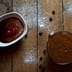 Olive Oil and Chocolate Mousse with Pomegranate Molasses