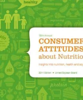 Cover of the 2011 Consumer Attitudes about Nutrition report featuring various nutrition-related icons. - Olive Oil Times
