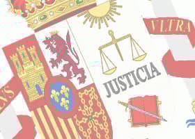 Coat of arms of Spain featuring various symbols including a lion, castle, and scales of justice. - Olive Oil Times