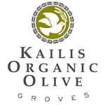 Logo of Kailis Organic Olive Groves featuring a dove and stylized text. - Olive Oil Times