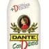 Bottle of Dante Condisano extra virgin olive oil with a green and white label featuring a portrait. - Olive Oil Times