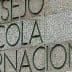 Text on a stone wall reading 'Consejo Oleícola Internacional' in capital letters. - Olive Oil Times