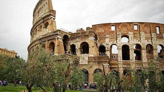 The Colosseum in Rome, showcasing its iconic architecture and structure. - Olive Oil Times