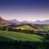Lush vineyards with rolling hills and mountains in the background in South Africa. - Olive Oil Times