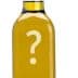 Transparent bottle of olive oil featuring a large question mark on the label. - Olive Oil Times