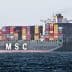 Large container ship named MSC carrying colorful shipping containers on the ocean. - Olive Oil Times