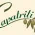 Capatriti logo featuring stylized text and an olive branch illustration. - Olive Oil Times