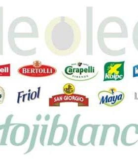Logo of Deoleo company featuring various olive oil brand logos including Carbonell, Bertolli, and Hojiblanca. - Olive Oil Times