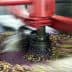 Mechanical equipment processing olives into oil, showing motion and olive fragments. - Olive Oil Times