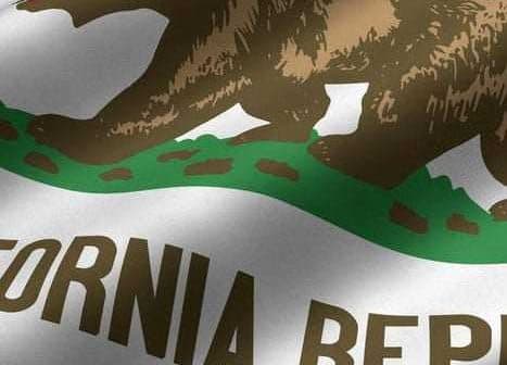 California state flag featuring a grizzly bear and the words 'California Republic'. - Olive Oil Times