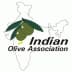 Logo of the Indian Olive Association featuring olives and a map of India. - Olive Oil Times