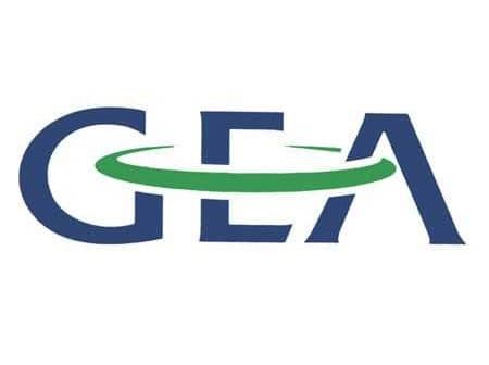 Logo of GEA, featuring the letters GEA with a green and blue circular design. - Olive Oil Times
