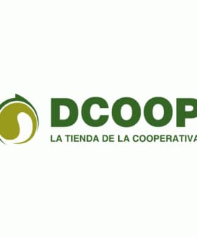 Animated logo of DCOOP featuring a green and yellow design with text. - Olive Oil Times