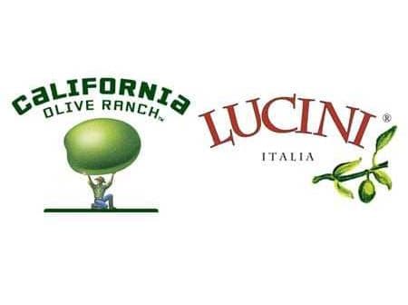 Logos of California Olive Ranch and Lucini Italia displayed side by side. - Olive Oil Times