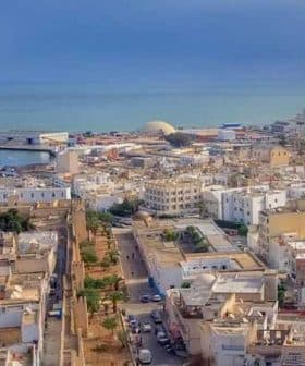 Aerial view of Sousse, Tunisia, showcasing buildings and coastal area. - Olive Oil Times