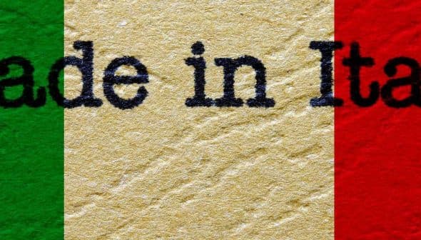 Text that reads 'Made in Italy' with green, white, and red colors representing the Italian flag. - Olive Oil Times