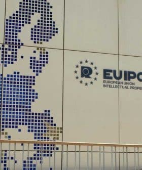 Exterior wall of the European Union Intellectual Property Office featuring a map of Europe and the EUIPO logo. - Olive Oil Times