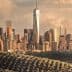 Panoramic view of New York City skyline featuring One World Trade Center and surrounding buildings. - Olive Oil Times