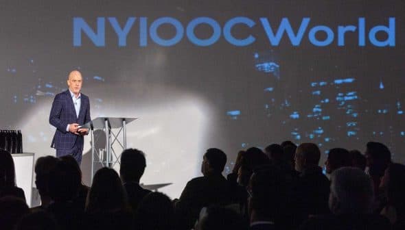 Curtis Cord at the 2019 NYIOOC World Olive Oil Competition