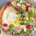 Artichoke & Radish Salad with Savory Olive Oil Mascarpone Cheese