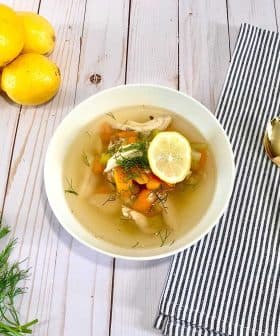 Greek Chicken Soup