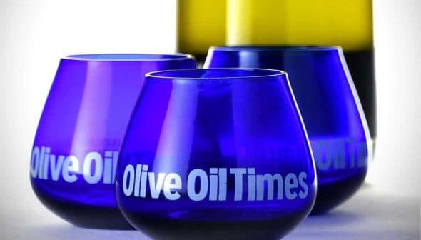 Olive oil tasting glasses