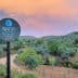 Sign for Mavras Olive Oil Factory with a scenic background of olive trees and a colorful sky. - Olive Oil Times