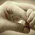 An adult hand gently holding a small baby hand in a close-up image. - Olive Oil Times