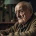 Elderly man with gray hair and a serious expression sitting on a couch in a dimly lit room. - Olive Oil Times