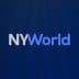 Logo design for NYWorld 2024 featuring the text 'NYWorld' in a stylized font on a blue background. - Olive Oil Times