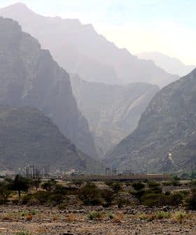 A view of a mountainous landscape featuring steep hills and valleys under a hazy sky. - Olive Oil Times