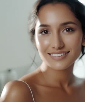 A woman with a warm smile and natural makeup, looking towards the camera with soft lighting. - Olive Oil Times