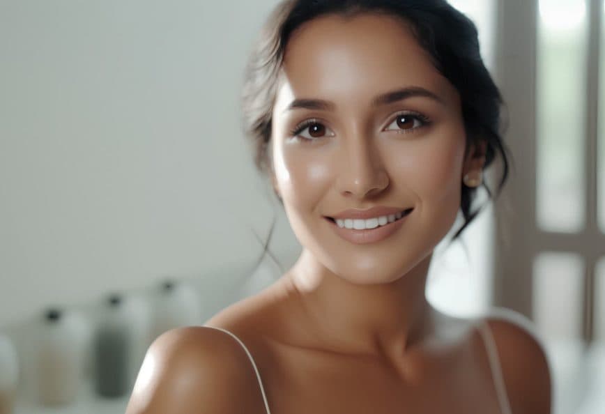 A woman with a warm smile and natural makeup, looking towards the camera with soft lighting. - Olive Oil Times