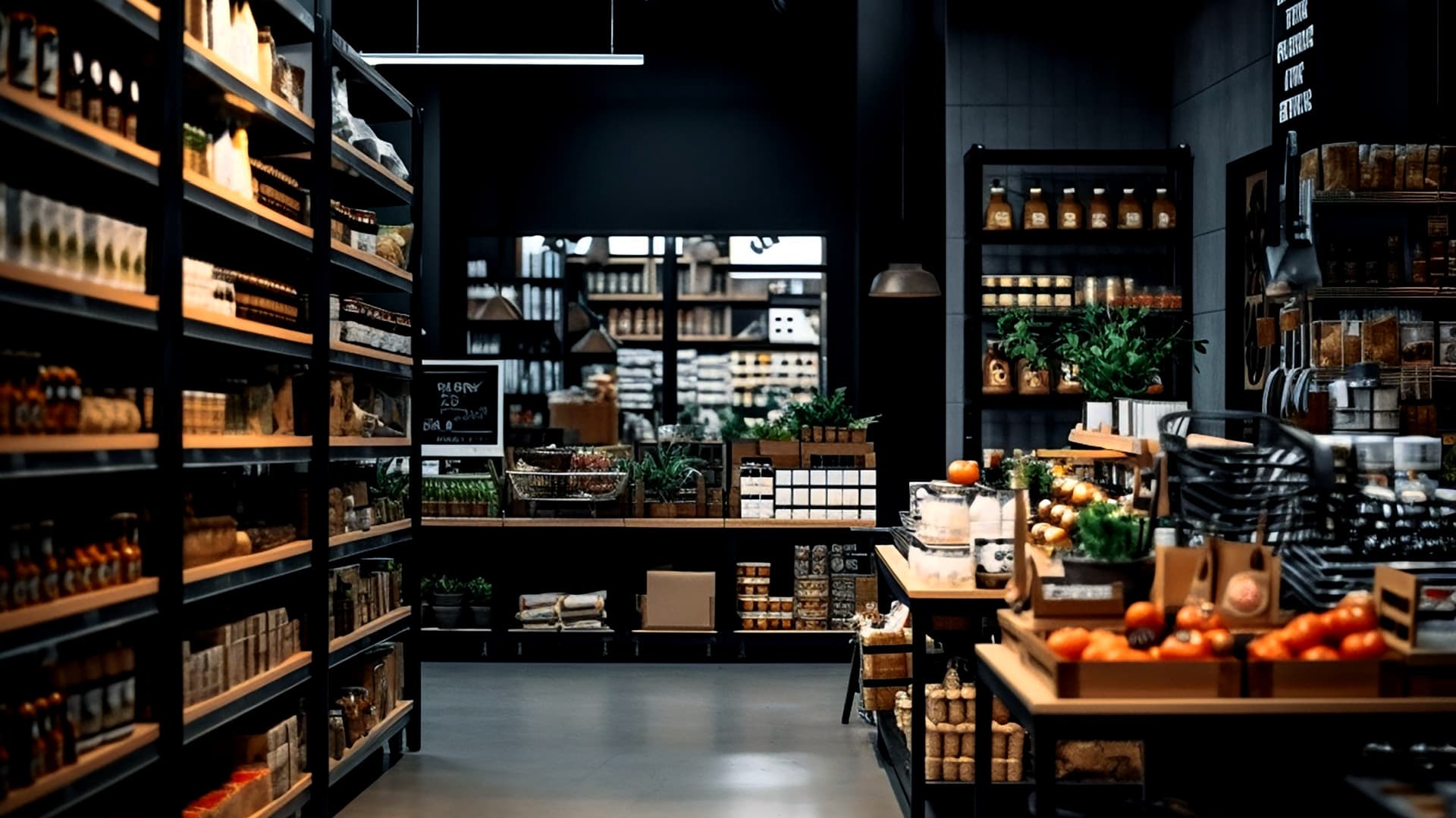 Interior view of a grocery store featuring shelves stocked with various food products and items. - Olive Oil Times
