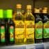 Filippo Berio olive oils on a supermarket shelf