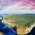 Aerial view of Great Ocean Road - Australia